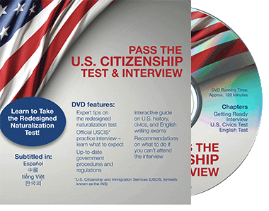 Pass the U.S. Citizenship Test and Interview DVD